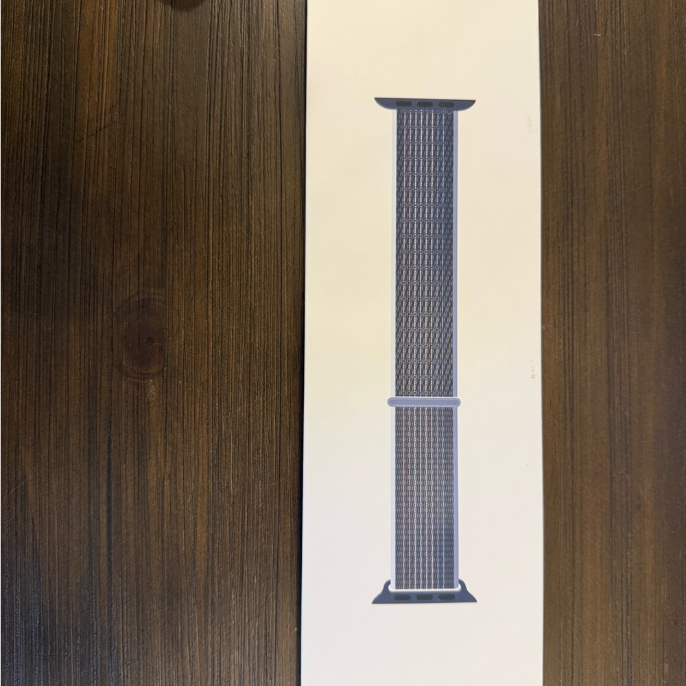 Blue Mesh Watch Band